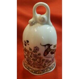 Hutschenreuther Marz March Bell Of The Month Ole Winther Birds Lotus New in Box